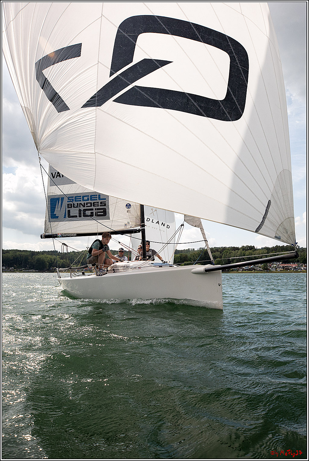 J70 - WOODLAND, 12.06.2021 Segelboot; Segeln; Woodland; Spinnaker; J70; Sorpesee; Sauerland